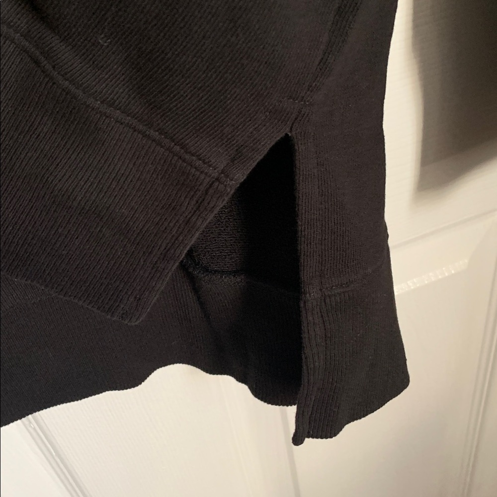 Time & Tru xxxl 3x (22) black French terry long sleeve sweatshirt PTP 28” - Picture 5 of 5